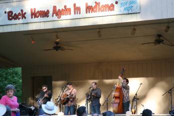 The Chapman Family Band Onstage at Bean Blossom